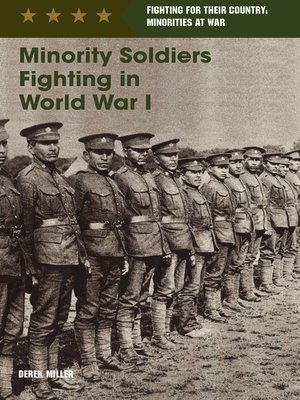 cover image of Minority Soldiers Fighting in World War I